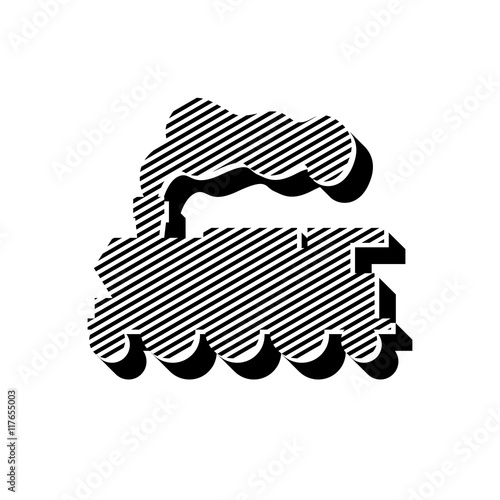 ikona ze wzorku pasków i kresek