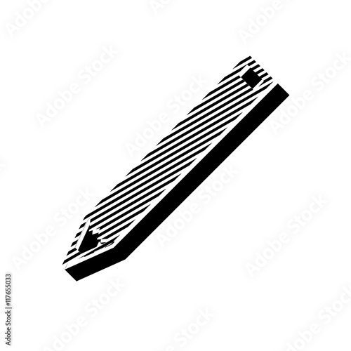 ikona ze wzorku pasków i kresek