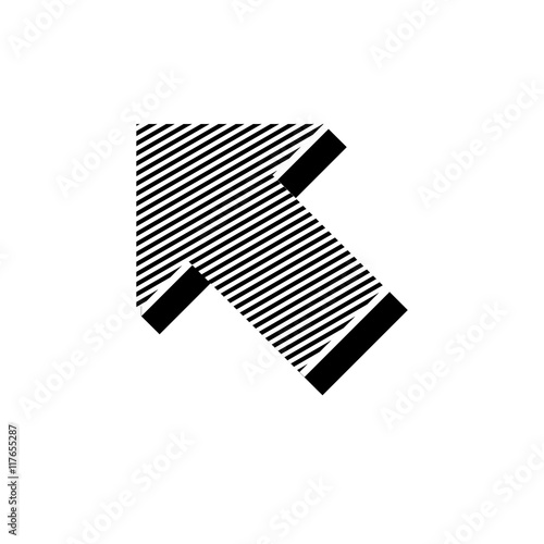 ikona ze wzorku pasków i kresek