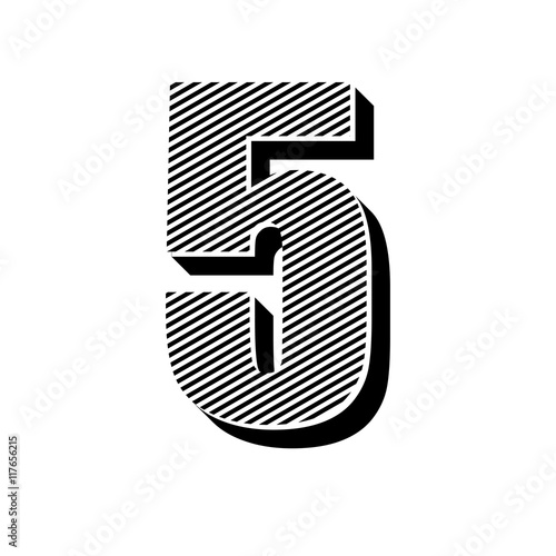 ikona ze wzorku pasków i kresek