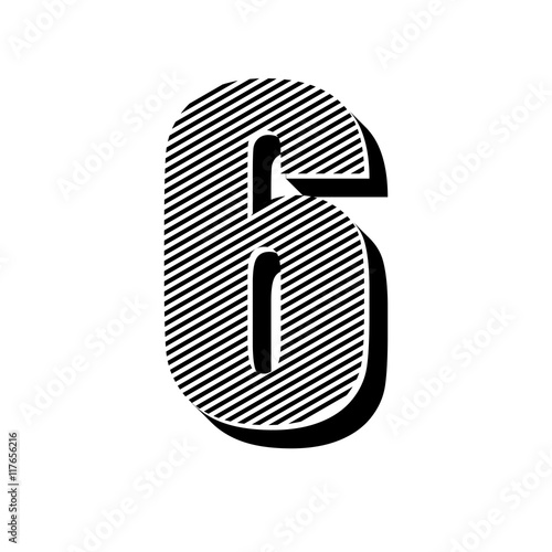 ikona ze wzorku pasków i kresek