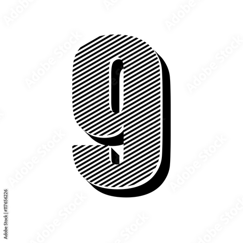 ikona ze wzorku pasków i kresek