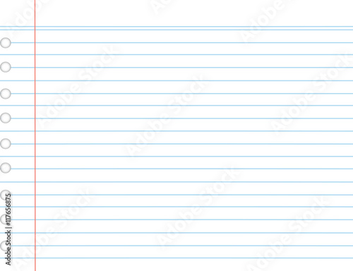 paper line vector background , detailed lined paper texture photo