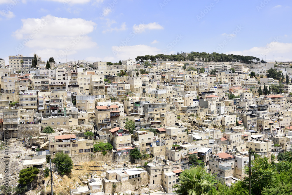 Silwan district of East Jerusalem.