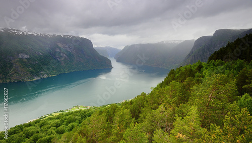 Stegastetn and the fjord photo