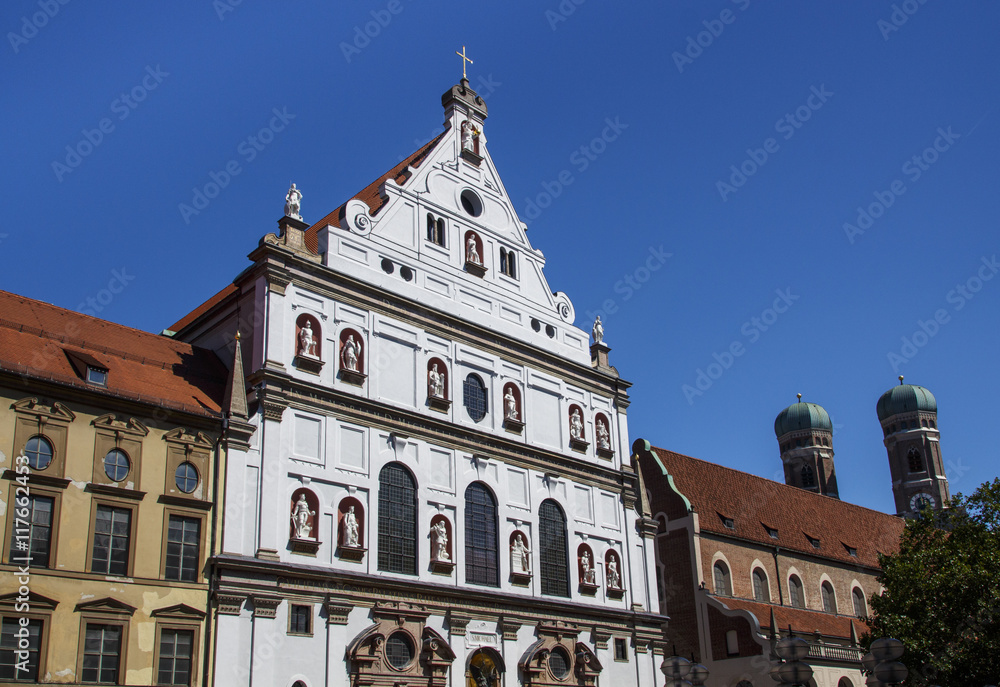 Fototapeta premium St. Michael's Church in Munich, Germany, 2015