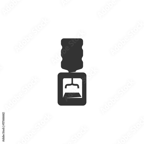 Water Cooler icon isolated on a white background