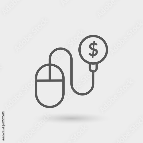 ppc thin line icon