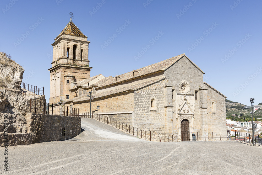 Saint Mary church in Alcaudete, Jaén, Spain