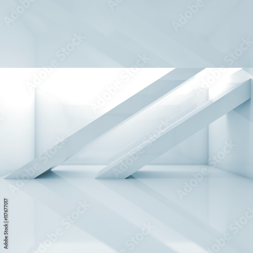 Abstract interior background, empty room