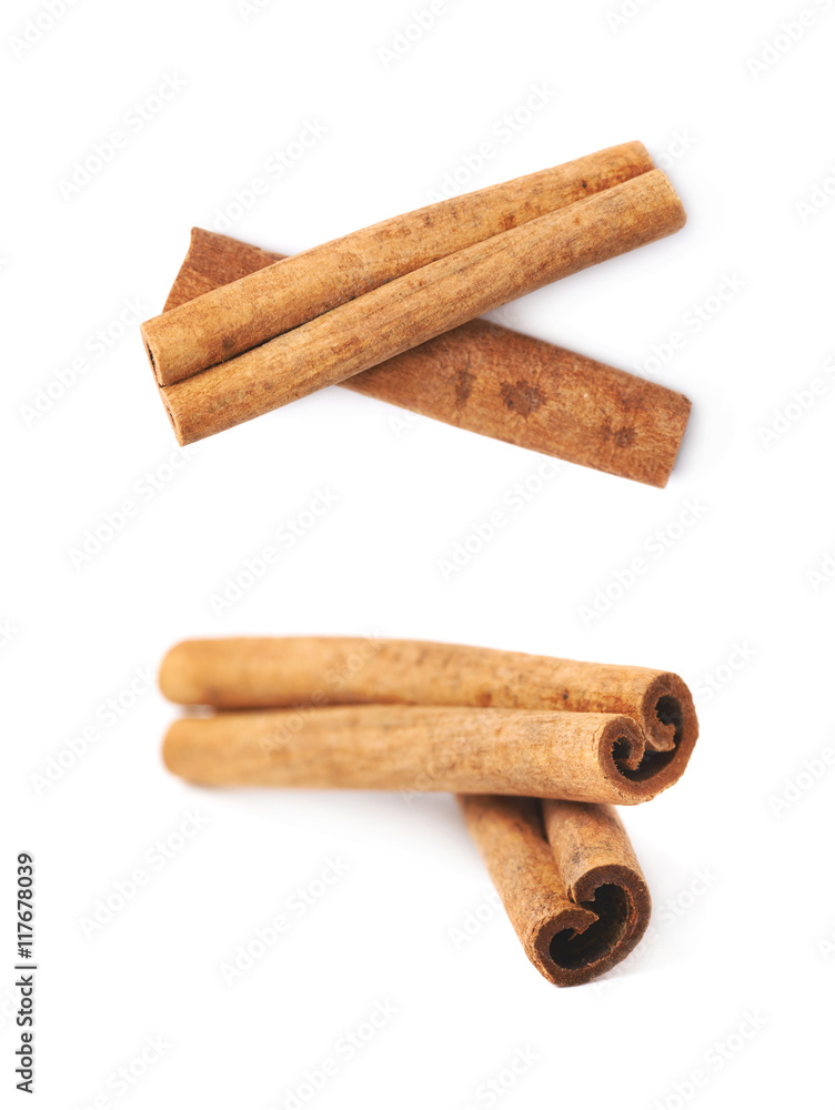 Cinnamon stick isolated Cinnamon stick isolated