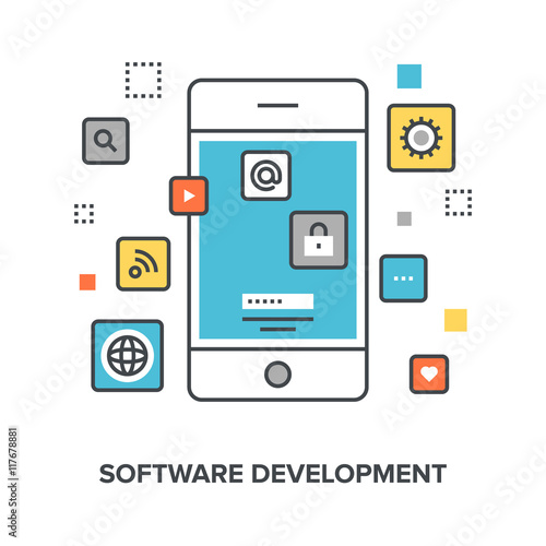 software development concept