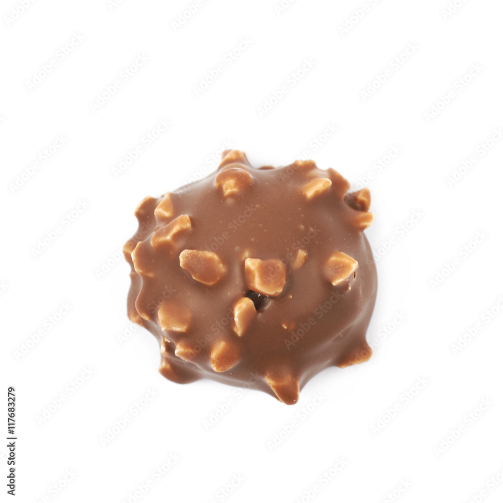 Chocolate confection candy isolated Chocolate confection candy isolated