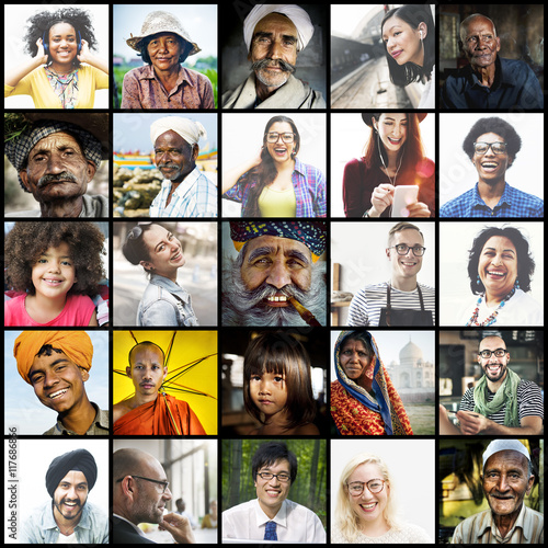 Фотография Diverse Ethnic Diversity Ethnicity Community Concept