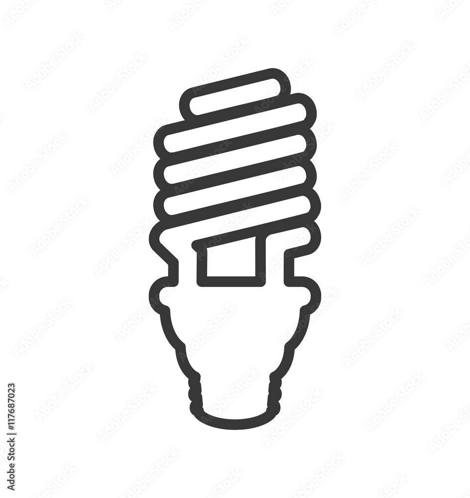 light bulb power energy technology icon. Isolated and flat illustration. Vector graphic light bulb power energy technology icon. Isolated and flat illustration. Vector graphic