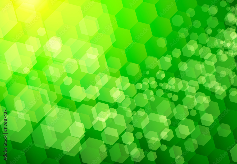 hexagon background green hexagon background green