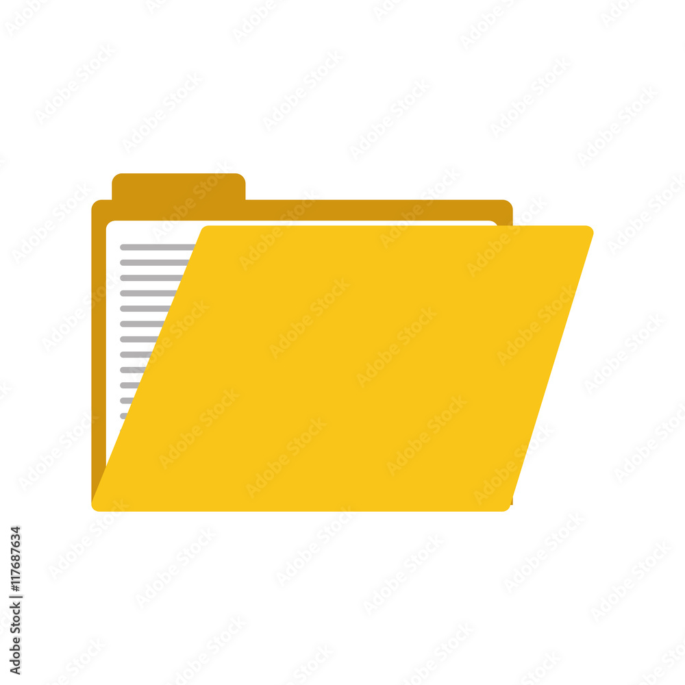 folder file yellow document info icon. Isolated and flat illustration. Vector graphic folder file yellow document info icon. Isolated and flat illustration. Vector graphic