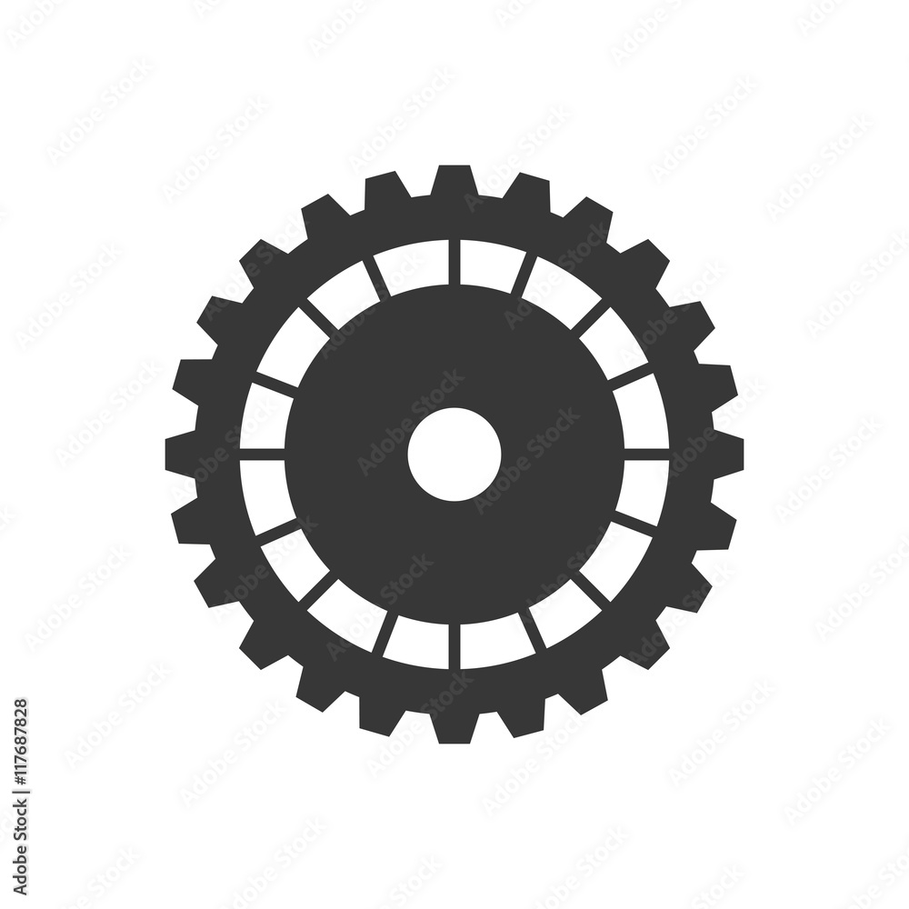 cog gear machine part technology icon. Isolated and flat illustration. Vector graphic cog gear machine part technology icon. Isolated and flat illustration. Vector graphic
