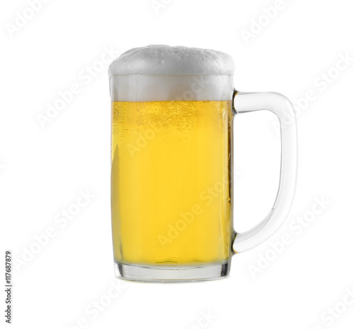 beer  isolated on a white background