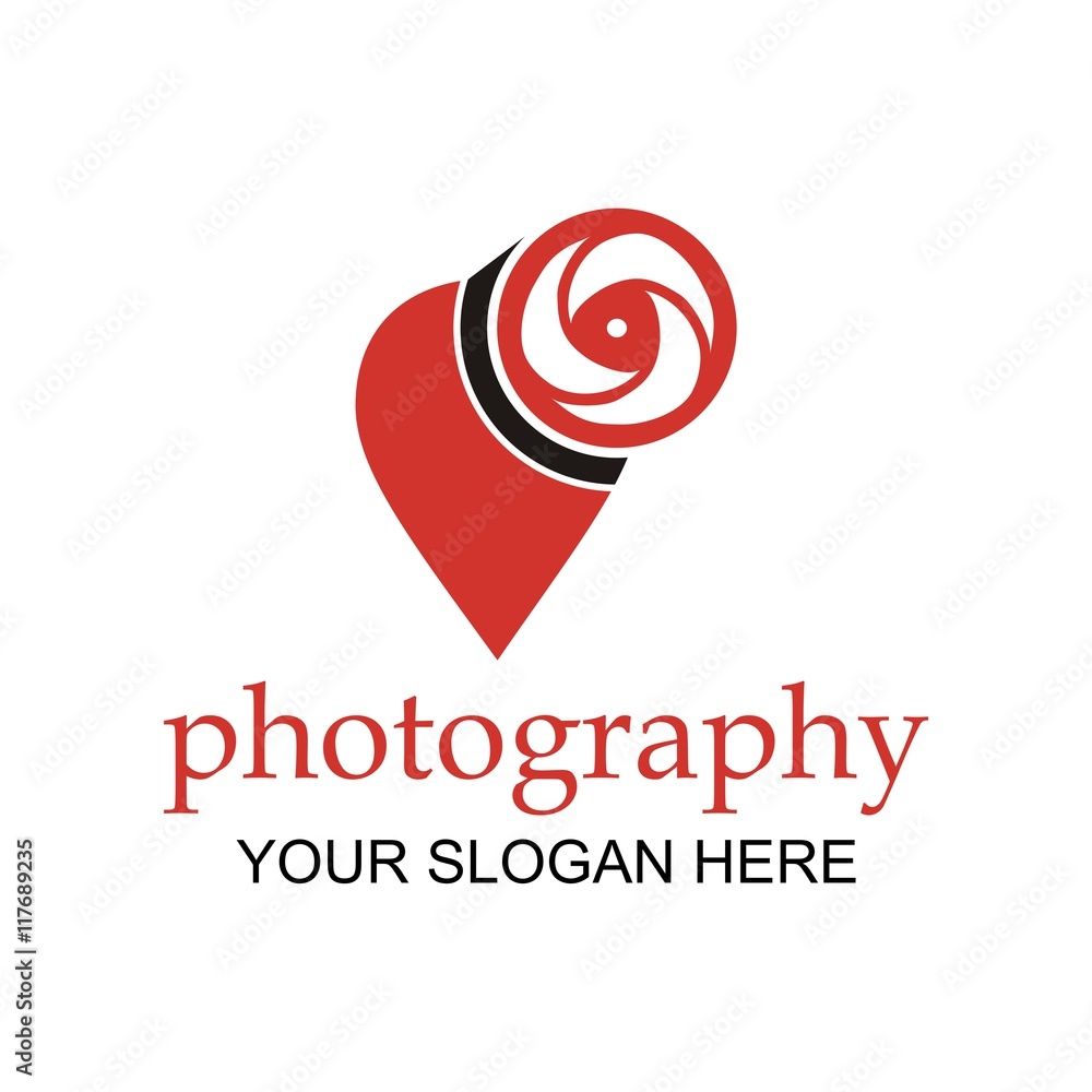 Logo vector icon for photography Logo vector icon for photography