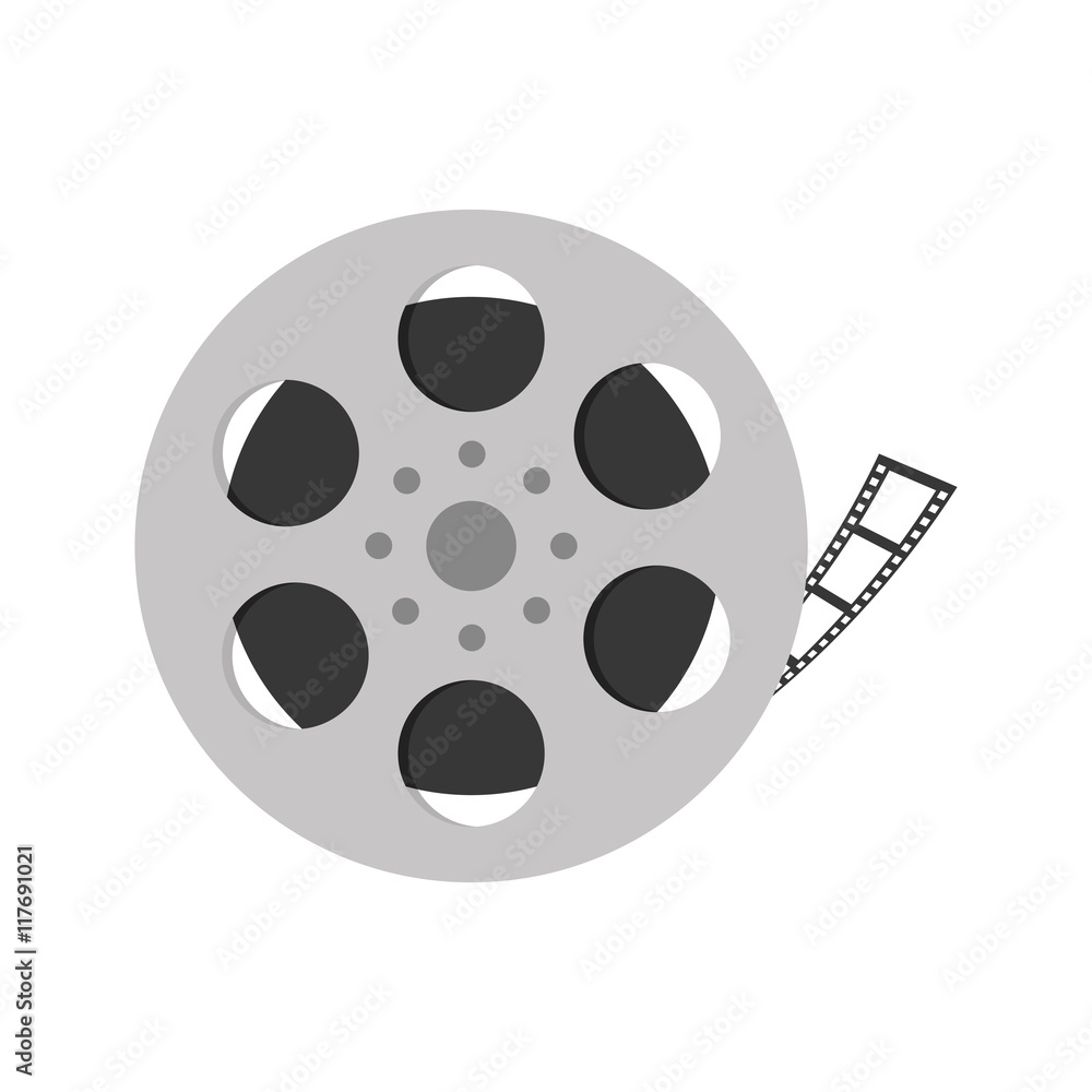 film strip cinema movie icon. Isolated and flat illustration. Vector graphic film strip cinema movie icon. Isolated and flat illustration. Vector graphic