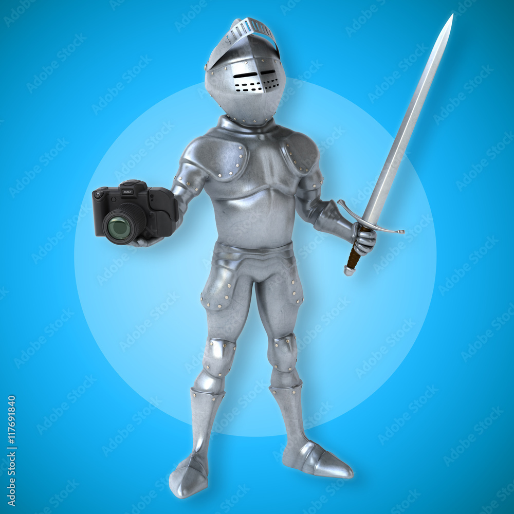 Fototapeta premium Fun knight