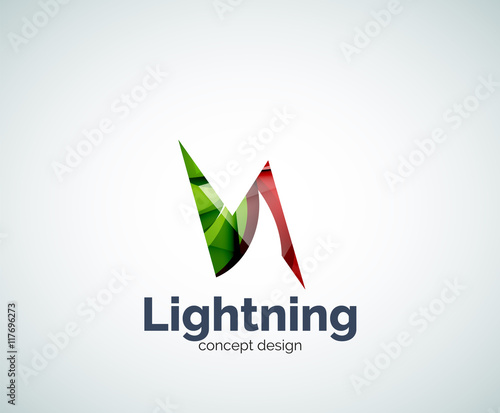 Free Download Lightning logo template - GFXLoad