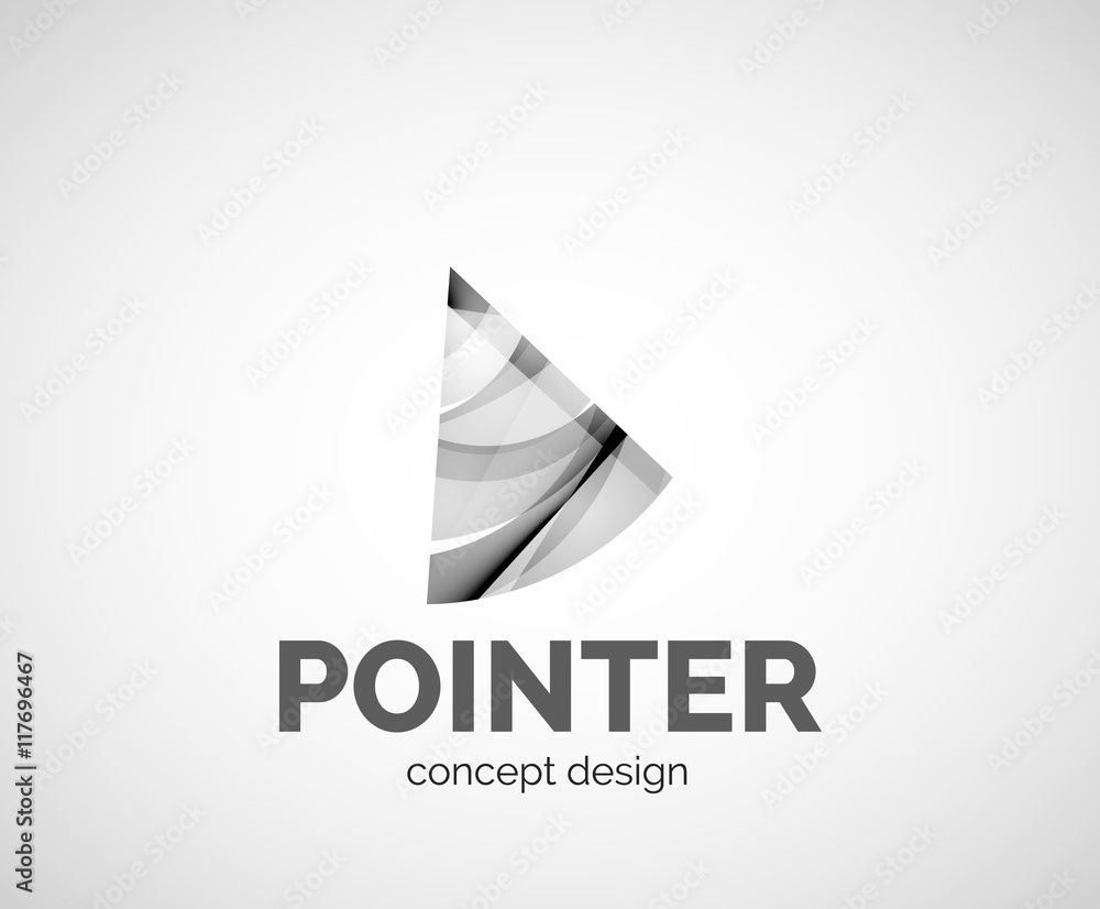 Arrow pointer logo business branding icon Arrow pointer logo business branding icon