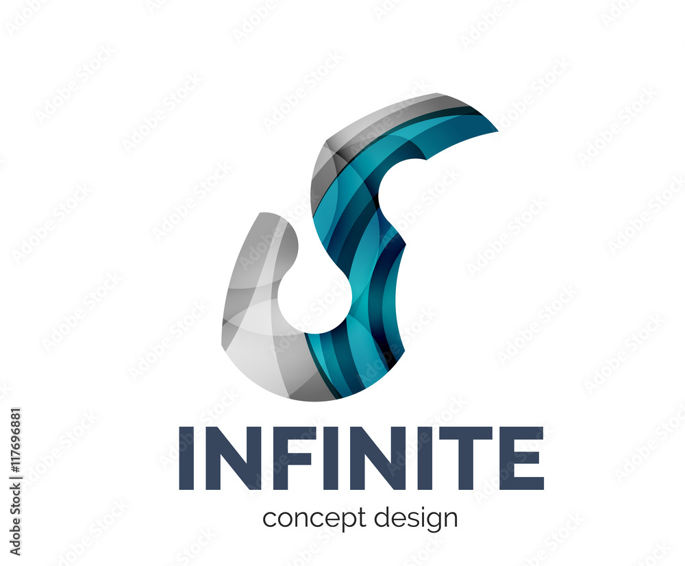 Infinite logo business branding icon Infinite logo business branding icon