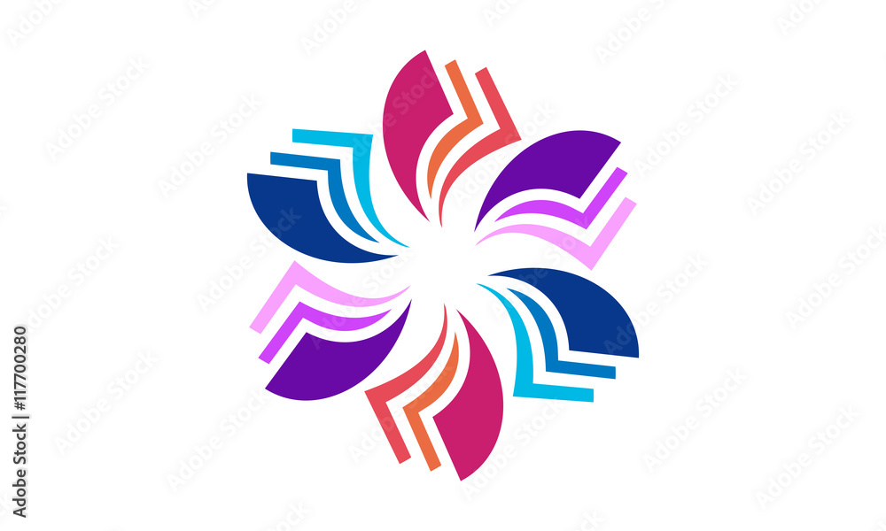 Obraz premium travel ticket logo