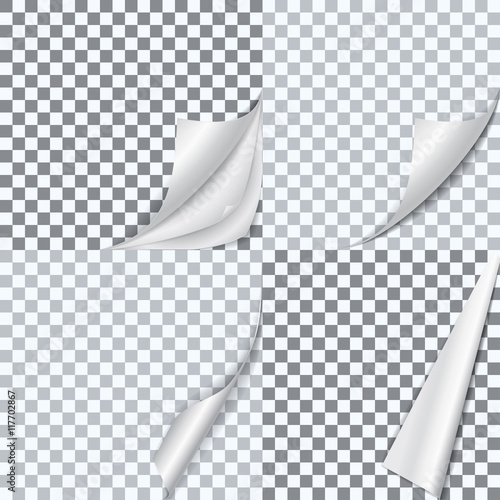 Isolated sheet of paper