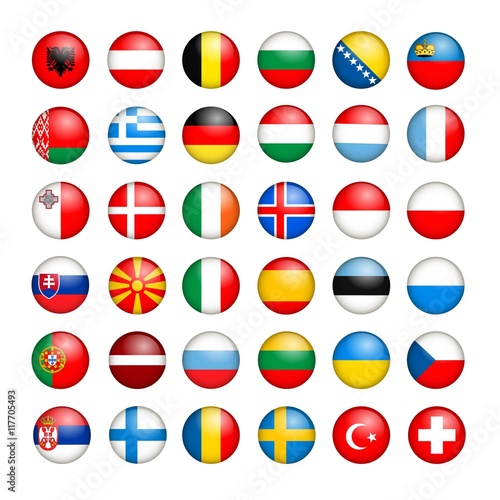 European flags collection © Freepik