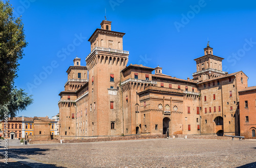 Estense castle of Ferrara. Emilia-Romagna. Italy. photo