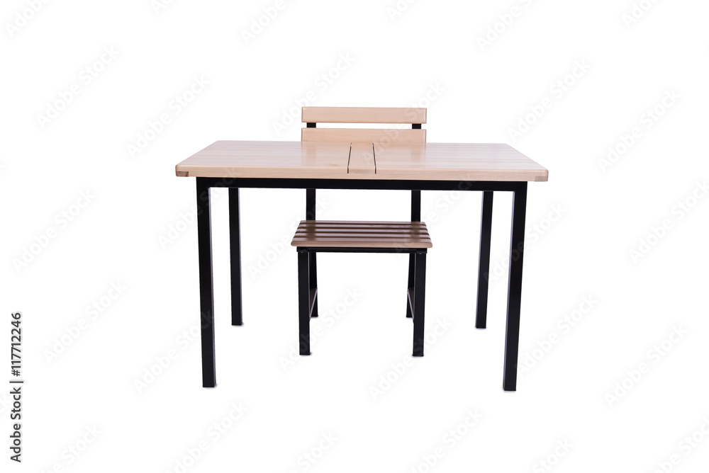 Set of kitchen furniture isolated on white Set of kitchen furniture isolated on white