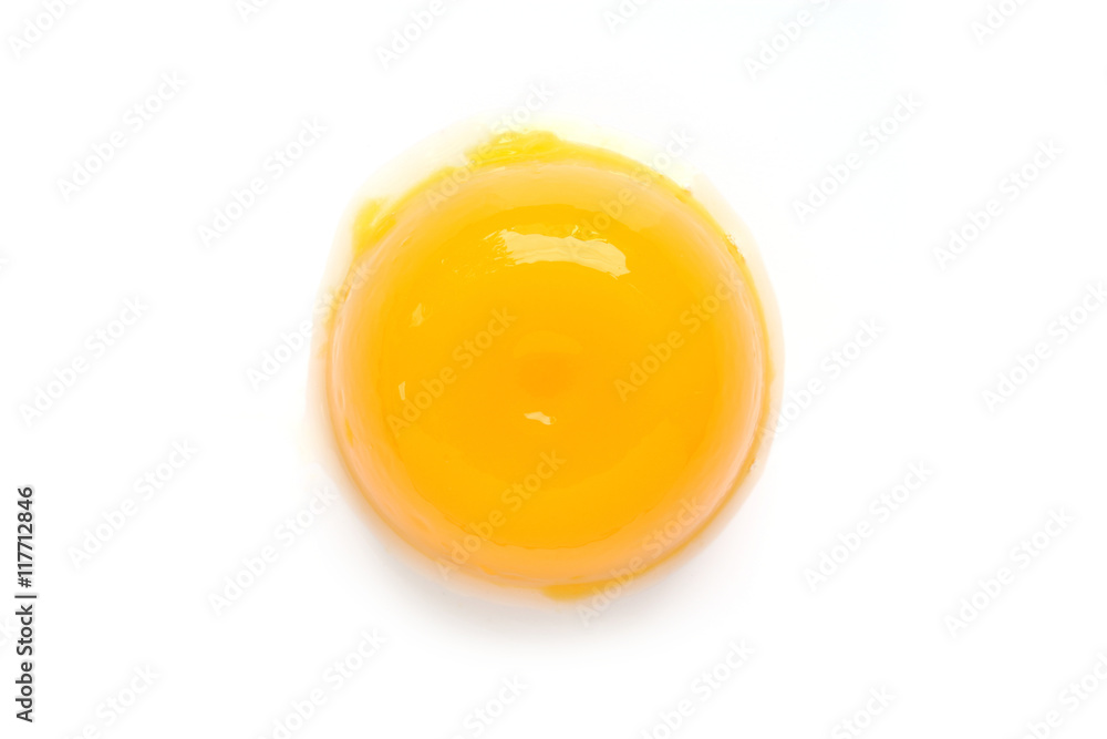 fresh orange jelly dessert isolated