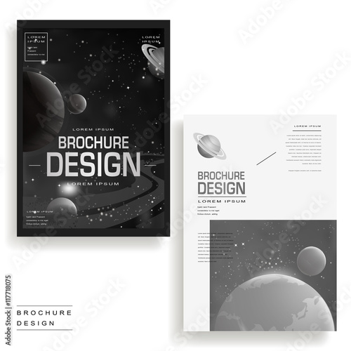 universe brochure template