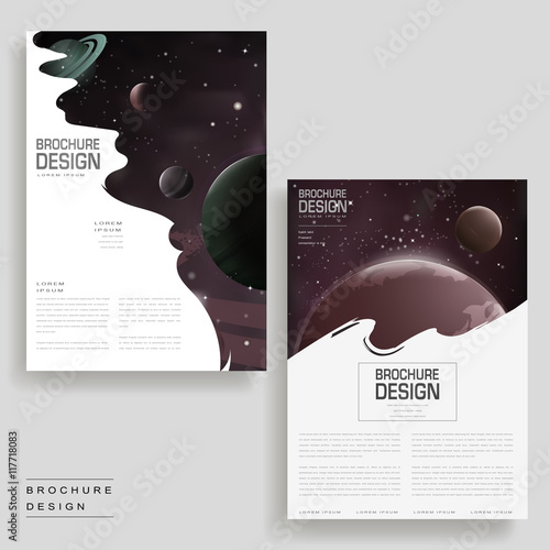 universe brochure template