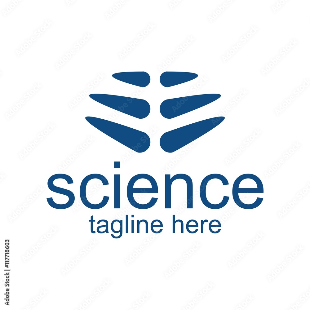 Science logo symbol vector Science logo symbol vector