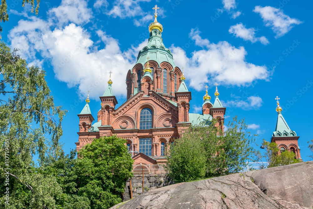 Uspenski Cathedral. Helsinki, Finland