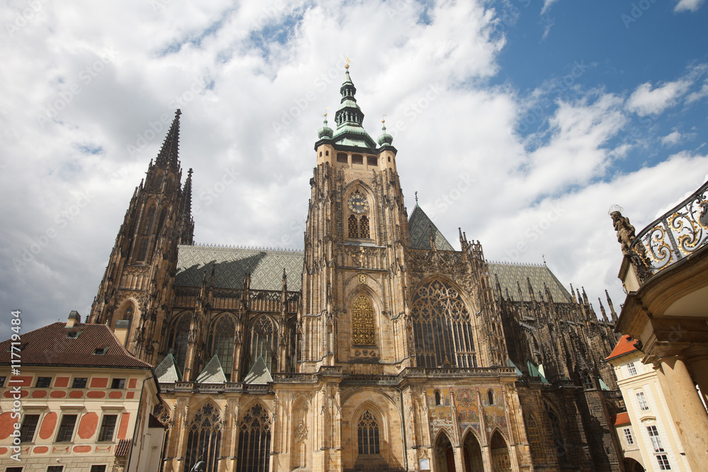 Saint Vitus Cathedral in Prague

