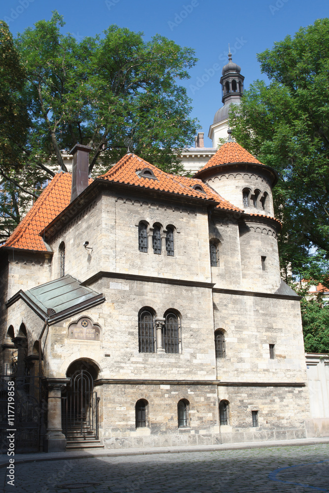 Former Ceremonial Hall of Klausen Synagogue in Jewish Quarter
