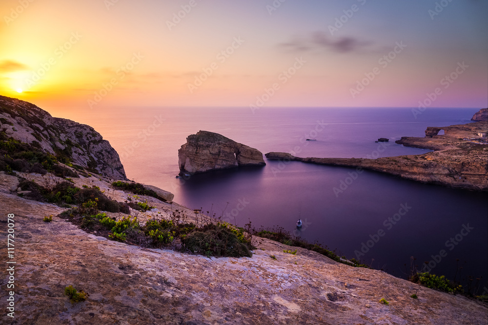 Fungus Rock auf Malta