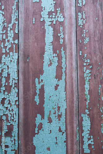 old paint on a wooden surface