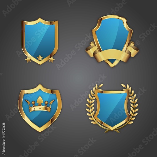 Ornamental shields