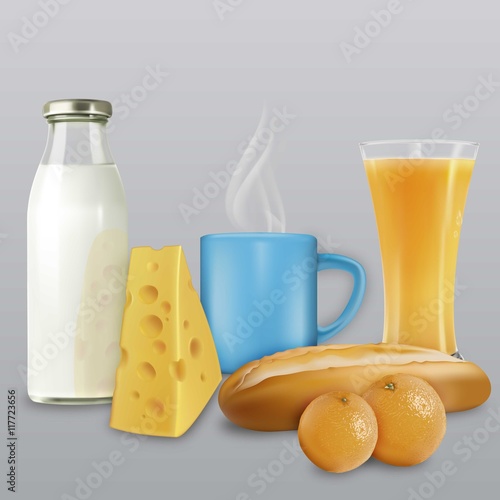 Delicious breakfast