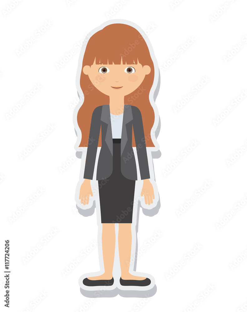 young woman female isolated vector illustration design young woman female isolated vector illustration design