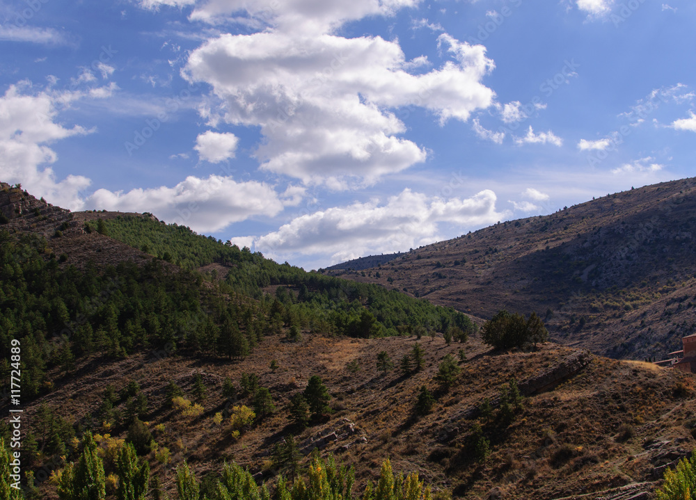 Panoramic view from Albarracin