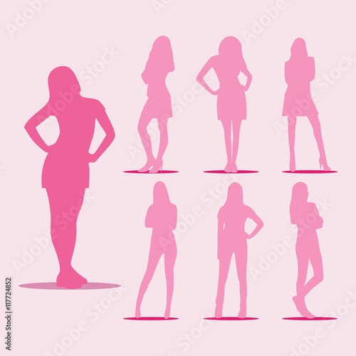 Women silhouettes