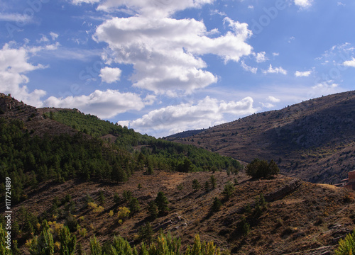 Panoramic view from Albarracin