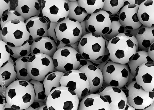Soccer Balls - 3D